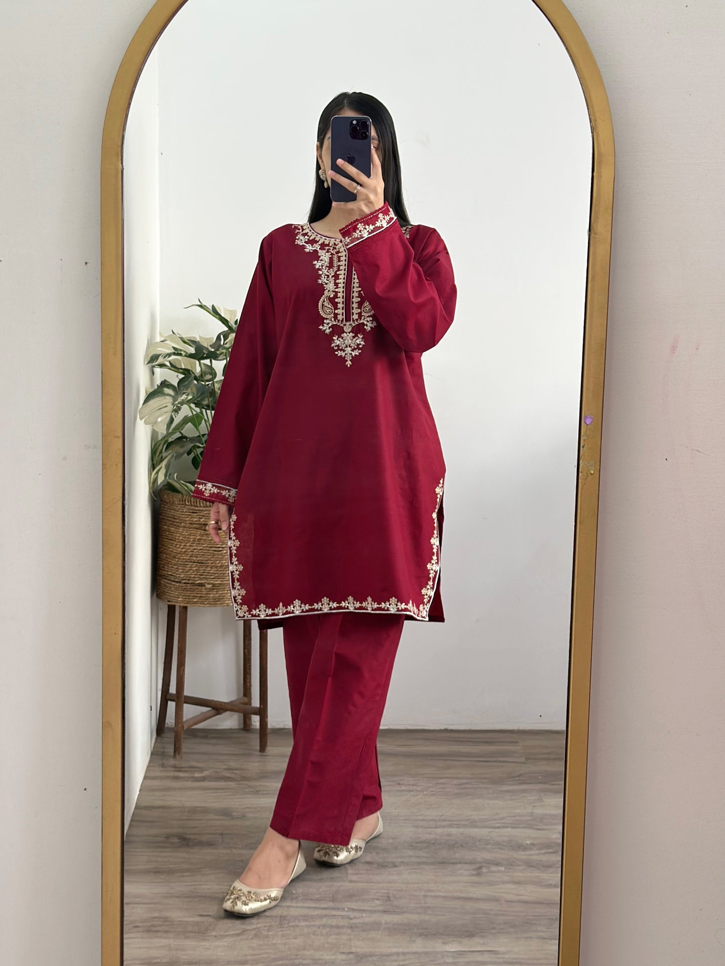 Maroon Muse Co-Ord