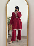 Maroon Muse Co-Ord