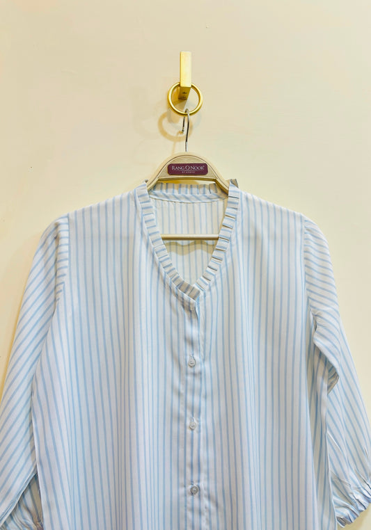 Striped Button Down Shirt