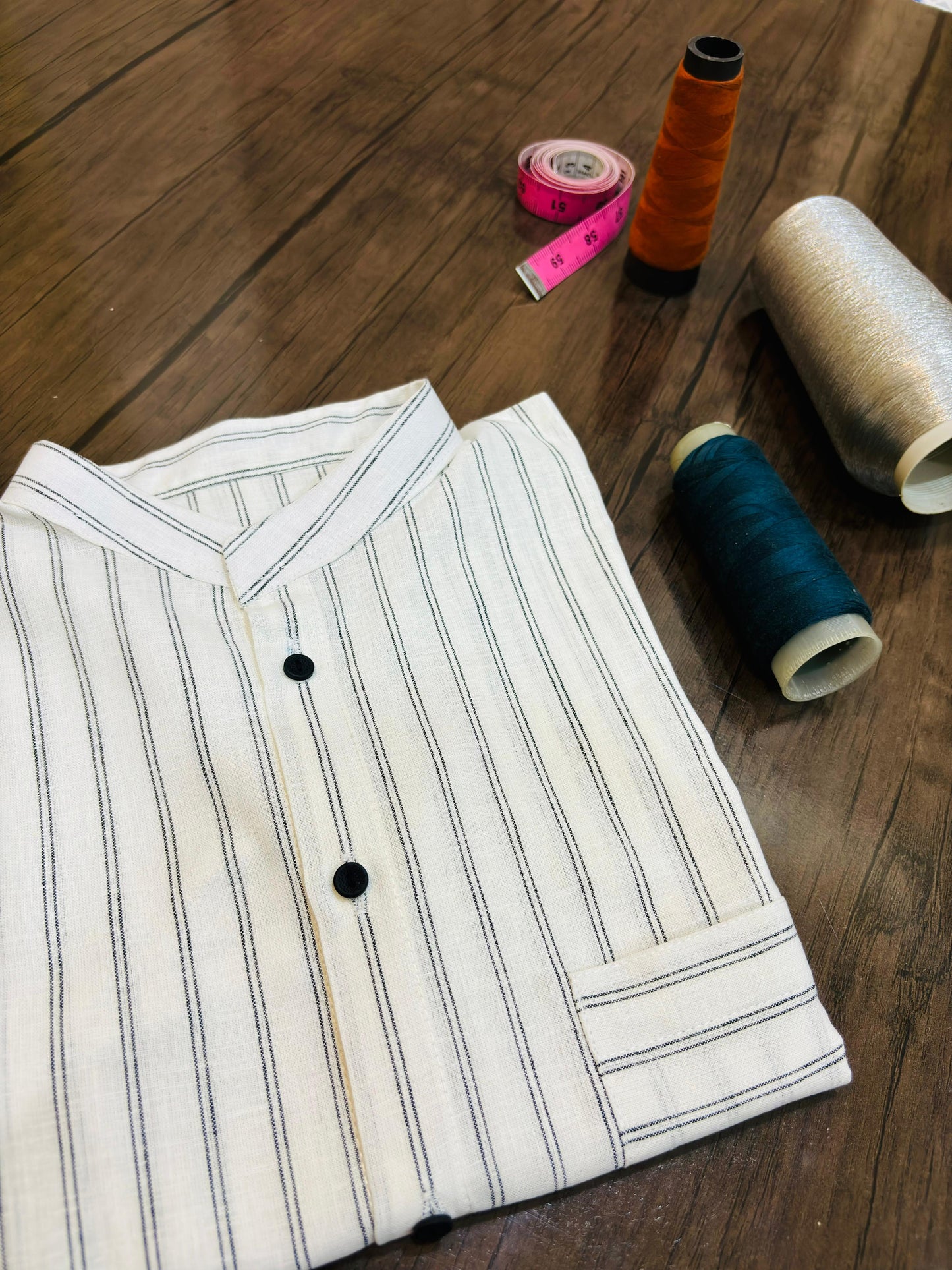 Black & White Striped Shirt