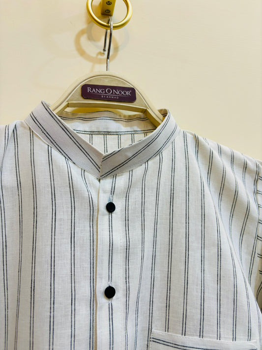 Black & White Striped Shirt