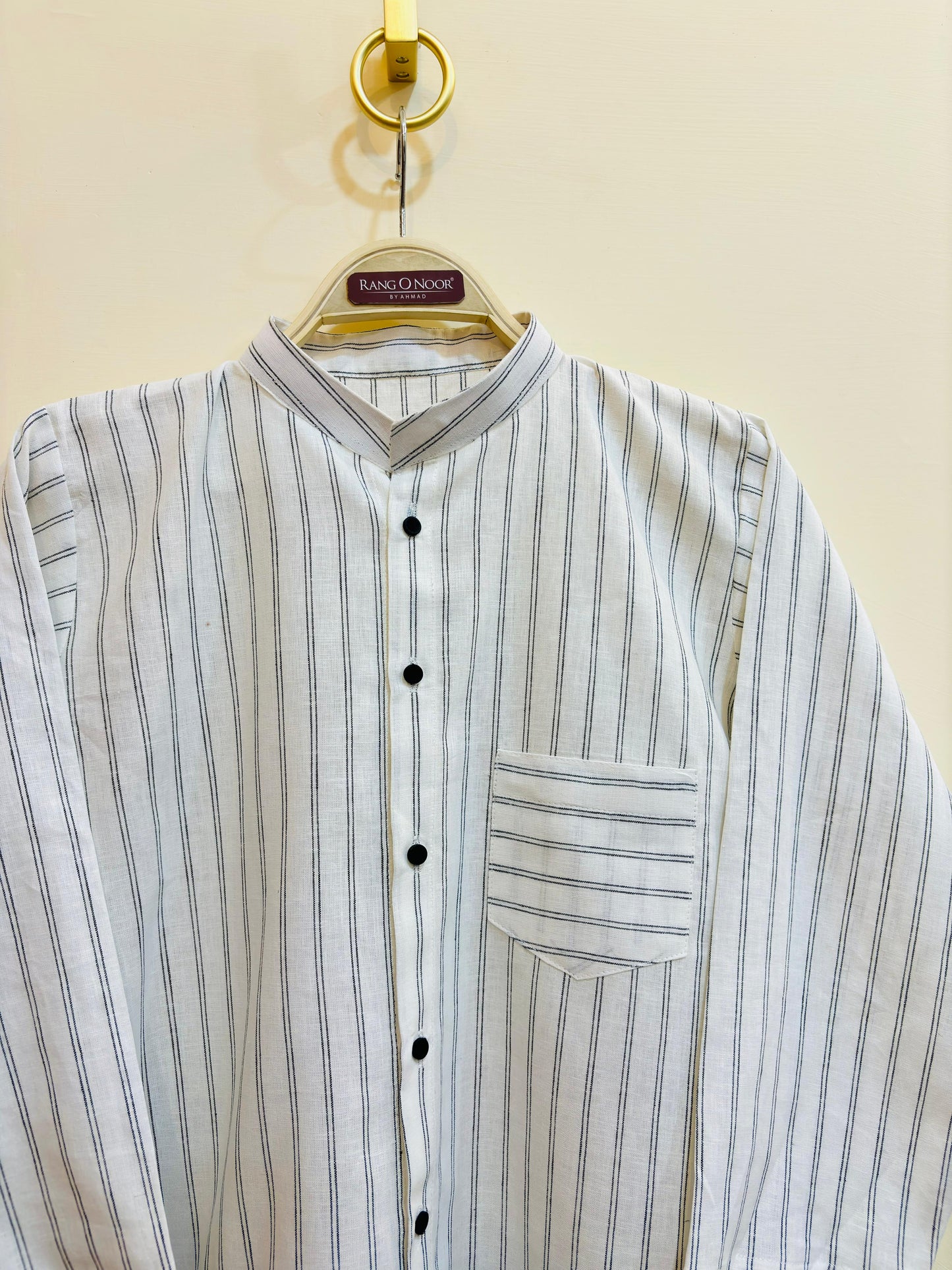 Black & White Striped Shirt