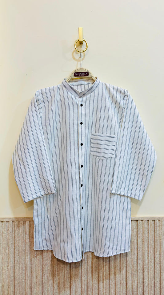 Black & White Striped Shirt