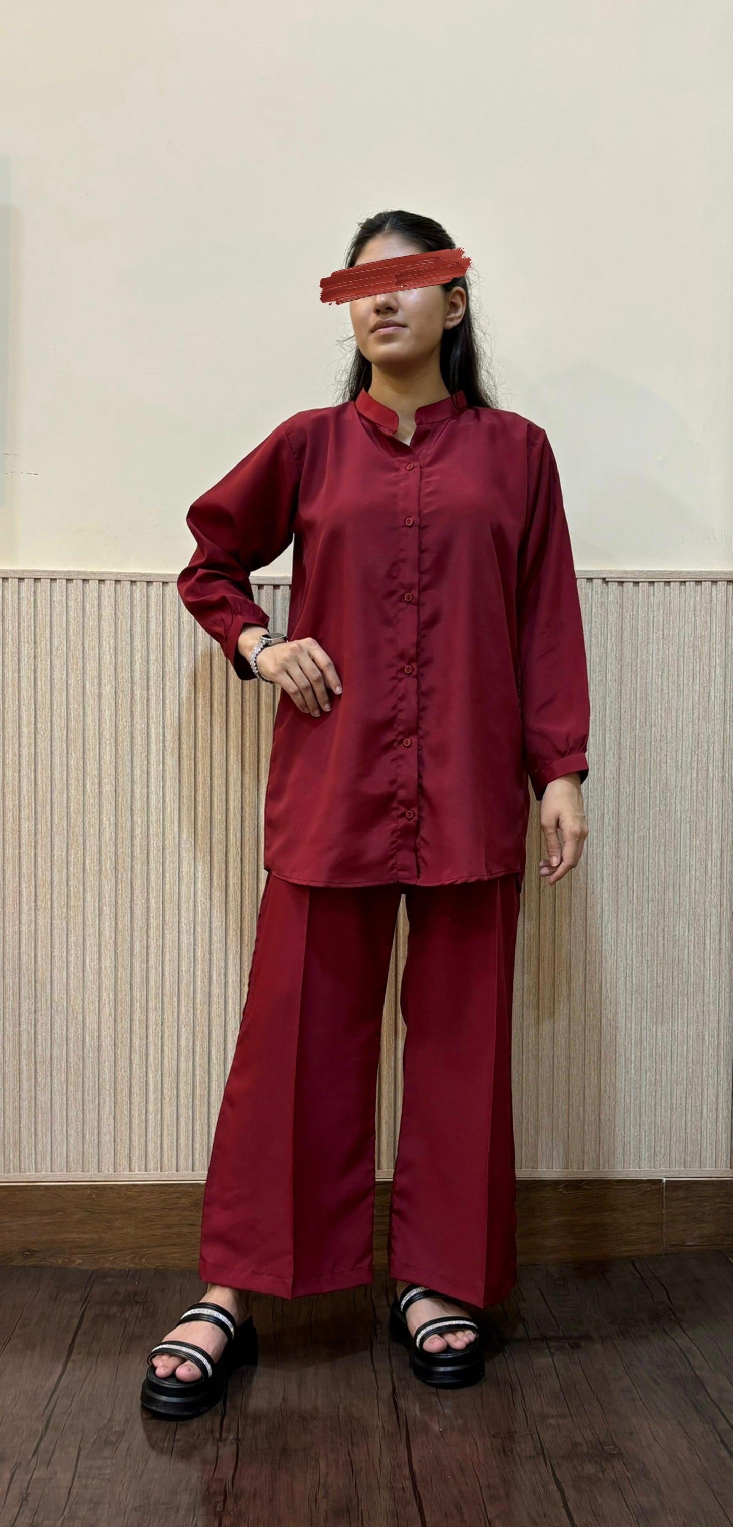 Blossom Maroon