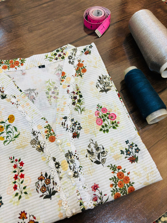 2 Piece - Printed Suit