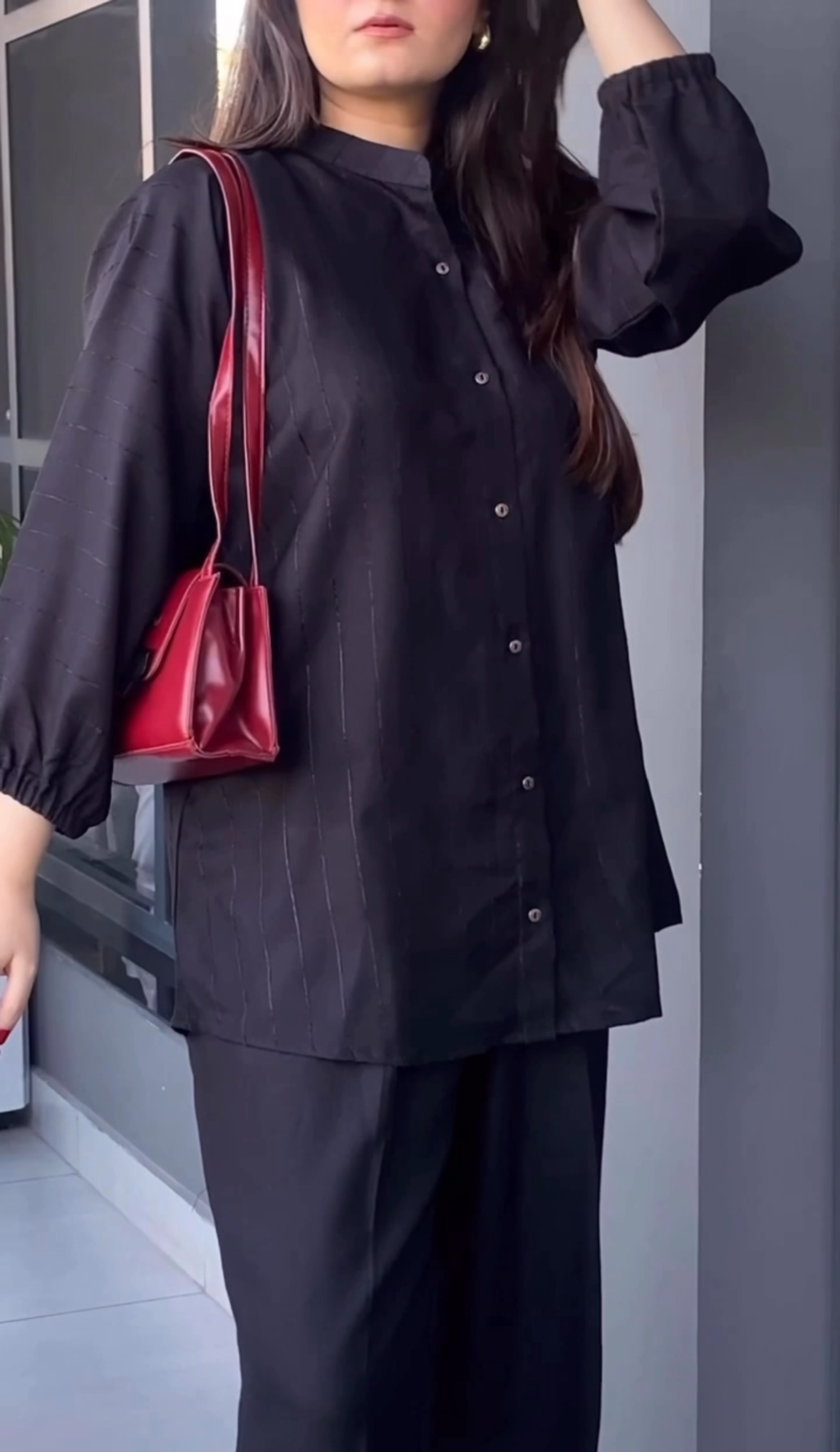 Diva Black Co-ord Set