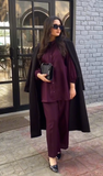 Chic Purple Co-ord Set