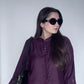 Embroidered Plum Co-Ord